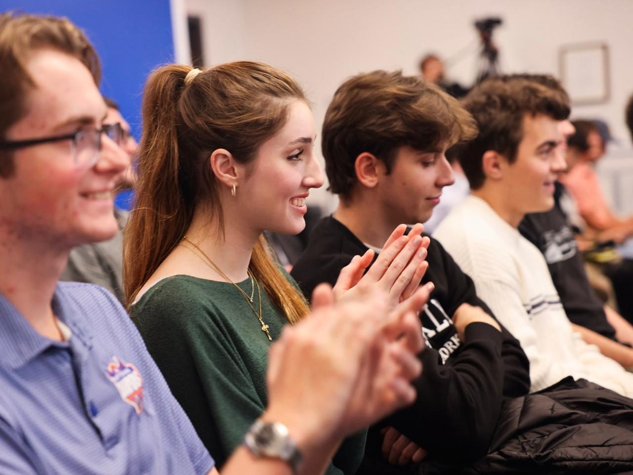 UF College Republicans members at a meeting